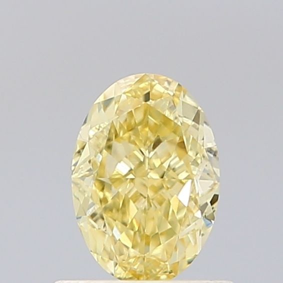 Loose Diamond - OVAL 0.67ct Fancy Intense Yellow VVS2: Loose Diamond - OVAL 0.67ct Fancy Intense Yellow VVS2 Source: This is a real non-mined Diamond that has been grown in a lab Shape: OVAL Carats: 0.67 Color: Fancy Intense Yellow Certification: IGI Vide