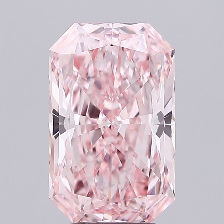 Loose Diamond - RADIANT 3.97ct Fancy Vivid Pink VVS2 (1 of 1)