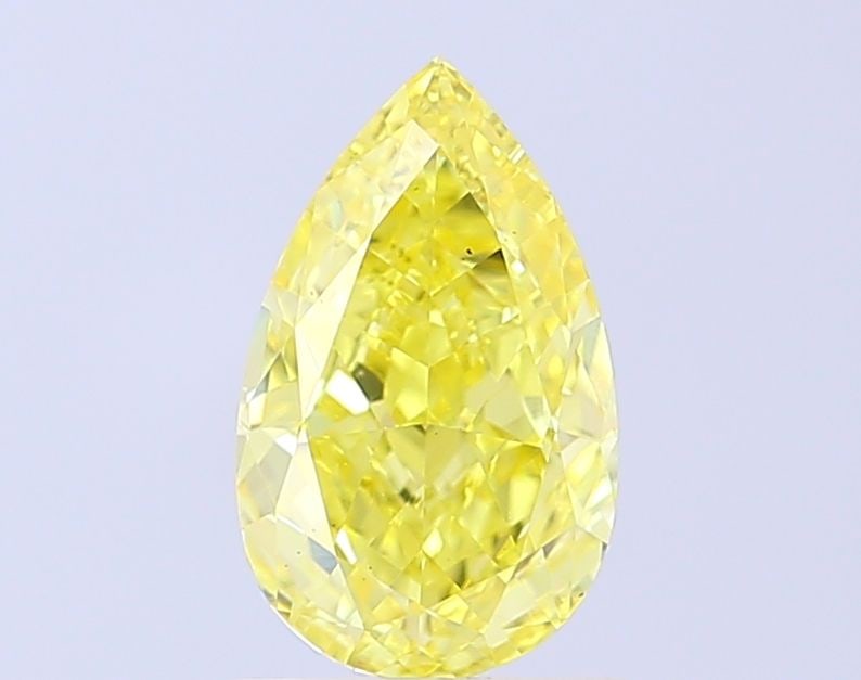 Loose Diamond - PEAR 1.56ct Fancy Intense Yellow VS1: Loose Diamond - PEAR 1.56ct Fancy Intense Yellow VS1 Source: This is a real non-mined Diamond that has been grown in a lab Shape: PEAR Carats: 1.56 Color: Fancy Intense Yellow Certification: IGI Video