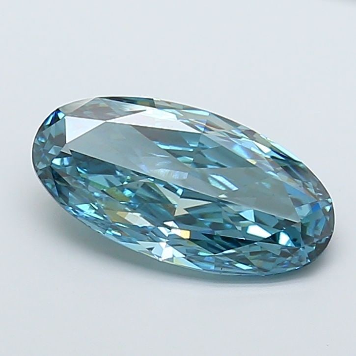 Loose Diamond - OVAL 5.51ct Fancy Vivid Blue VS1 (1 of 1)