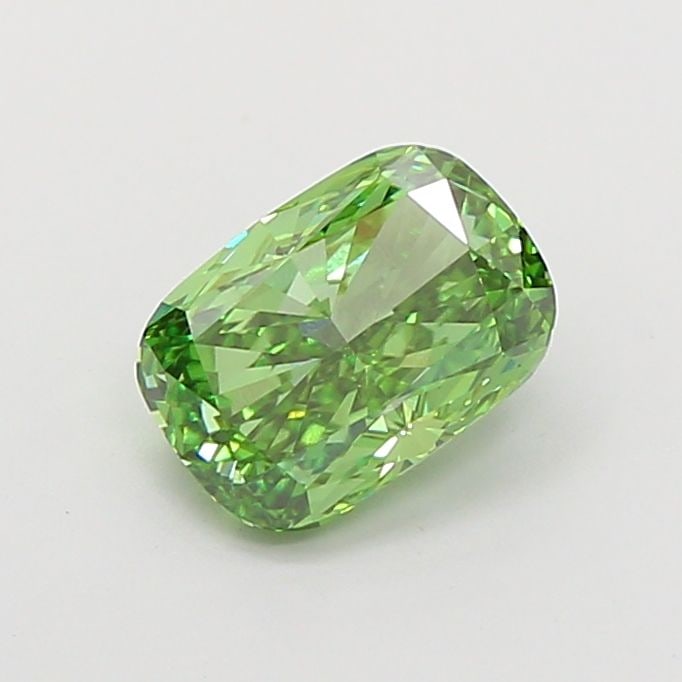 Loose Diamond - CUSHION MODIFIED 1.51ct Fancy Vivid Green VVS2: Loose Diamond - CUSHION MODIFIED 1.51ct Fancy Vivid Green VVS2 Source: This is a real non-mined Diamond that has been grown in a lab Shape: CUSHION MODIFIED Carats: 1.51 Color: Fancy Vivid Green Certi