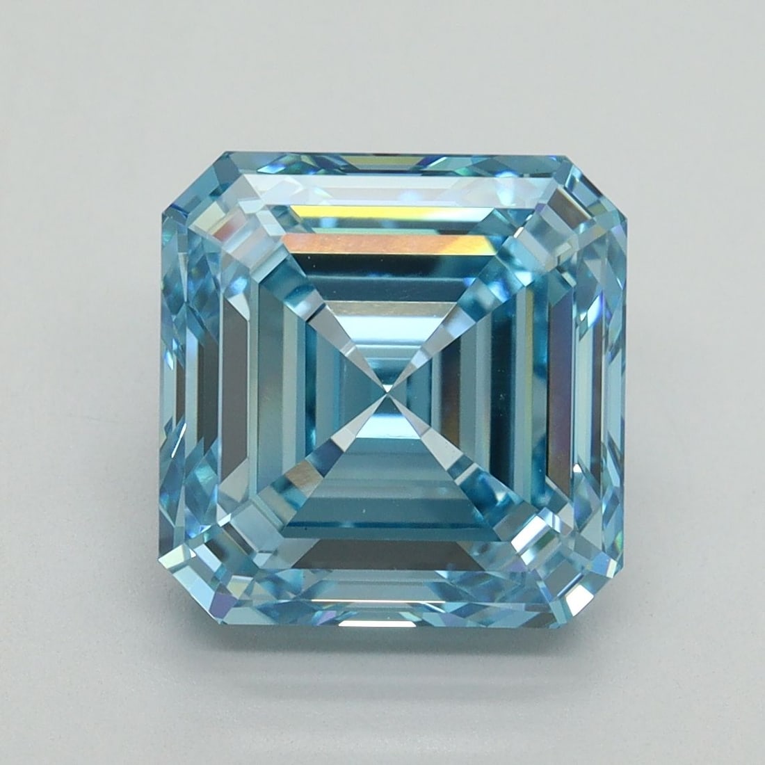 Loose Diamond - ASSCHER 5.02ct Fancy Vivid Blue VS1 (1 of 1)