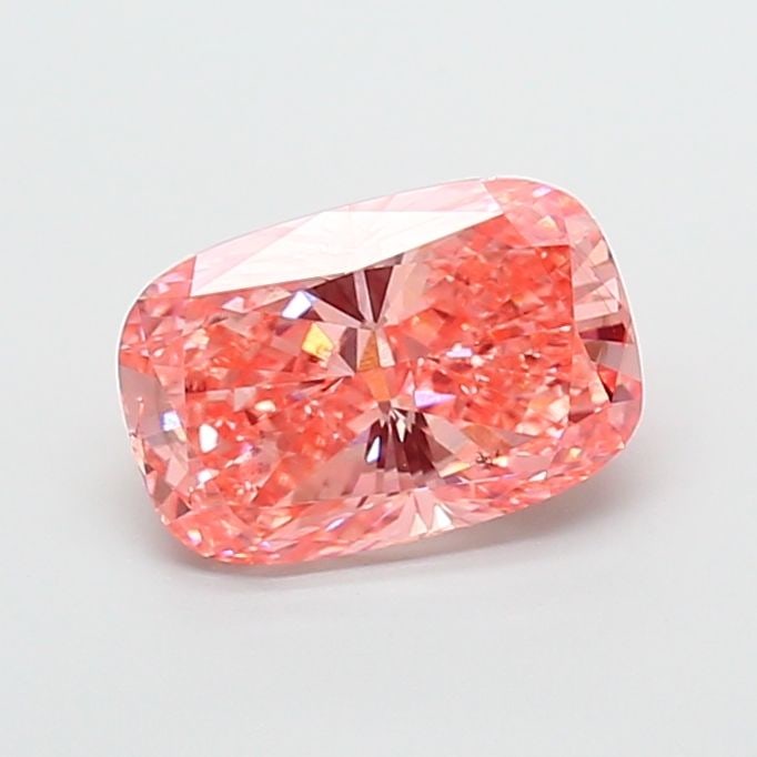 Loose Diamond - CUSHION MODIFIED 2.9ct Fancy Vivid Pink SI1: Loose Diamond - CUSHION MODIFIED 2.9ct Fancy Vivid Pink SI1 Source: This is a real non-mined Diamond that has been grown in a lab Shape: CUSHION MODIFIED Carats: 2.9 Color: Fancy Vivid Pink Certificat