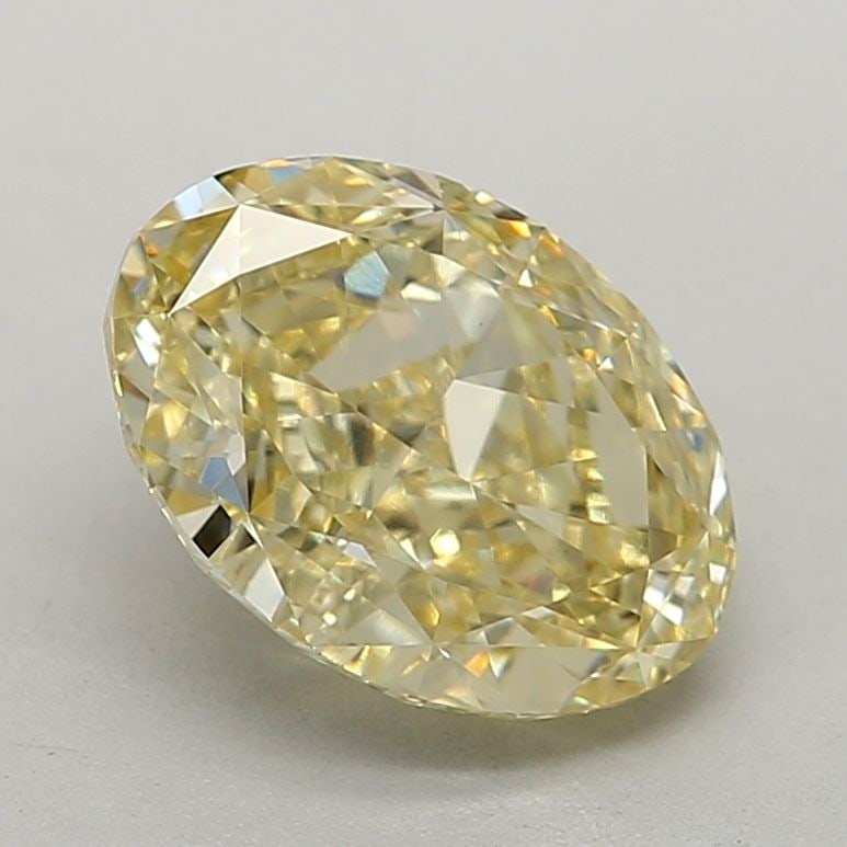 Loose Diamond - OVAL 2.81ct Fancy Intense Yellow VS1: Loose Diamond - OVAL 2.81ct Fancy Intense Yellow VS1 Source: This is a real non-mined Diamond that has been grown in a lab Shape: OVAL Carats: 2.81 Color: Fancy Intense Yellow Certification: IGI Video