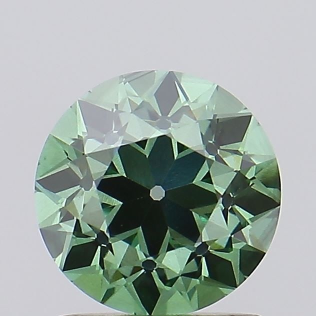 Loose Diamond - OLD EUROPEAN CUT 1.24ct Fancy Vivid Green VS2: Loose Diamond - OLD EUROPEAN CUT 1.24ct Fancy Vivid Green VS2 Source: This is a real non-mined Diamond that has been grown in a lab Shape: OLD EUROPEAN CUT Carats: 1.24 Color: Fancy Vivid Green Certif