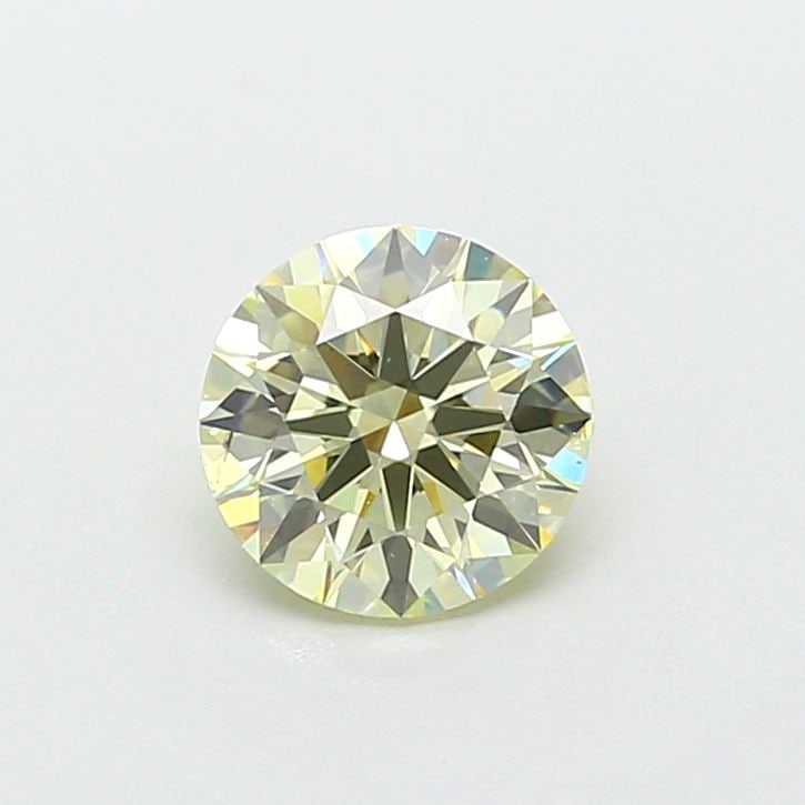 Loose Diamond - ROUND 1.08ct Fancy Light Yellow VS2: Loose Diamond - ROUND 1.08ct Fancy Light Yellow VS2 Source: This is a real non-mined Diamond that has been grown in a lab Shape: ROUND Carats: 1.08 Color: Fancy Light Yellow Certification: IGI Video: