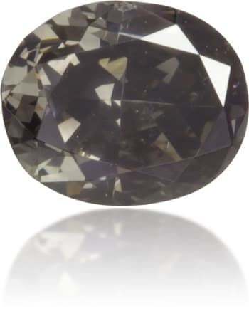 Loose Diamond - OVAL 0.35ct Fancy Dark Gray I1 (1 of 1)