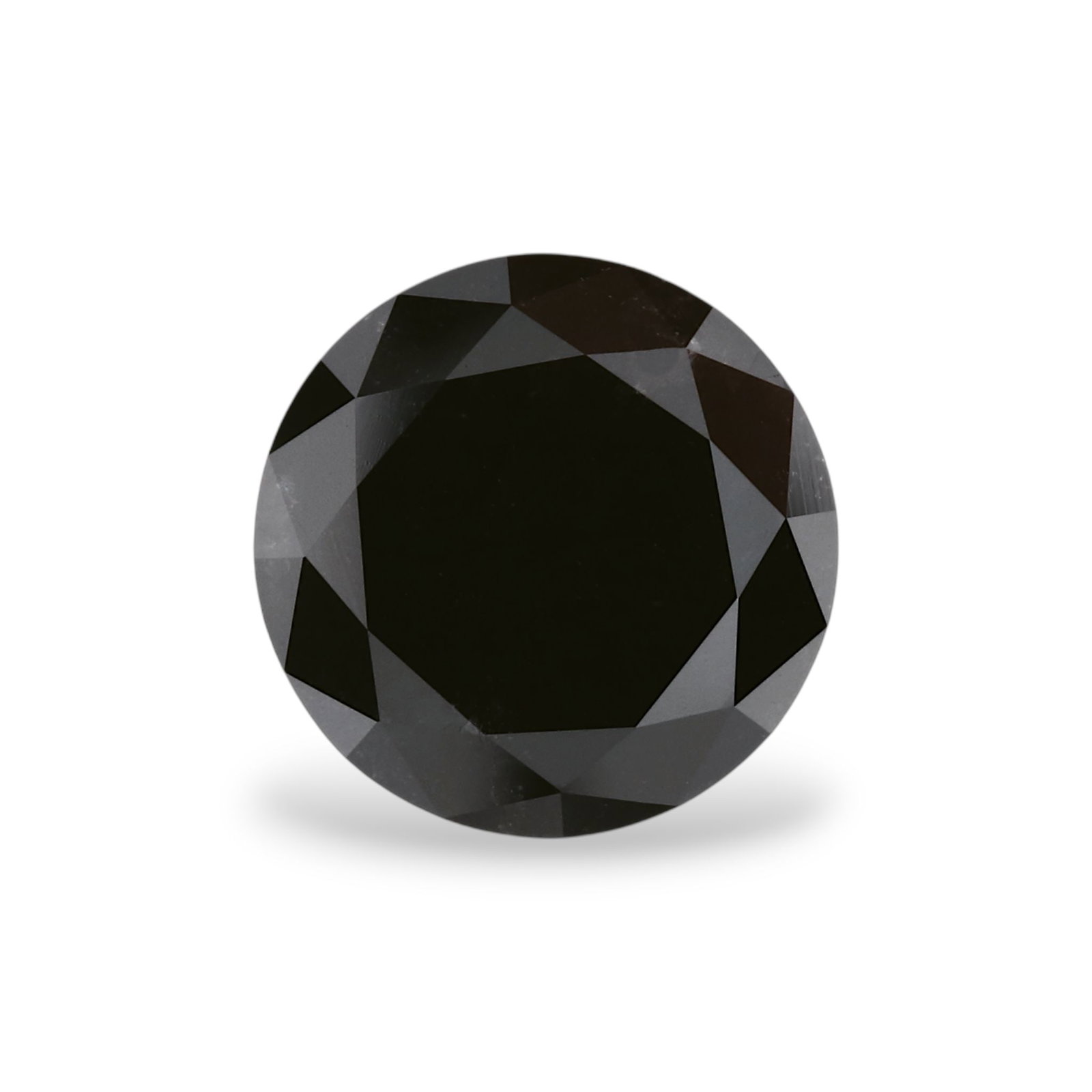 Loose Diamond - ROUND 2.39ct Fancy Black VVS2: Loose Diamond - ROUND 2.39ct Fancy Black VVS2 Source: Natural Shape: ROUND Carats: 2.39 Color: Fancy Black Certification: GIA Video: