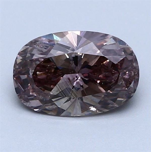 Loose Diamond - OVAL 1.52ct Fancy Dark Pinkish Brown I1 (1 of 1)