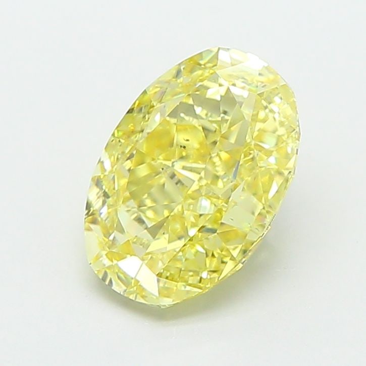 Loose Diamond - OVAL 2.0ct Fancy Intense Yellow VS2: Loose Diamond - OVAL 2.0ct Fancy Intense Yellow VS2 Source: This is a real non-mined Diamond that has been grown in a lab Shape: OVAL Carats: 2.0 Color: Fancy Intense Yellow Certification: IGI Video: