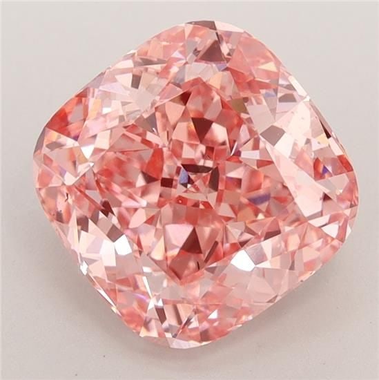 Loose Diamond - CUSHION MODIFIED 4.08ct Fancy Vivid Pink VS2: Loose Diamond - CUSHION MODIFIED 4.08ct Fancy Vivid Pink VS2 Source: This is a real non-mined Diamond that has been grown in a lab Shape: CUSHION MODIFIED Carats: 4.08 Color: Fancy Vivid Pink
