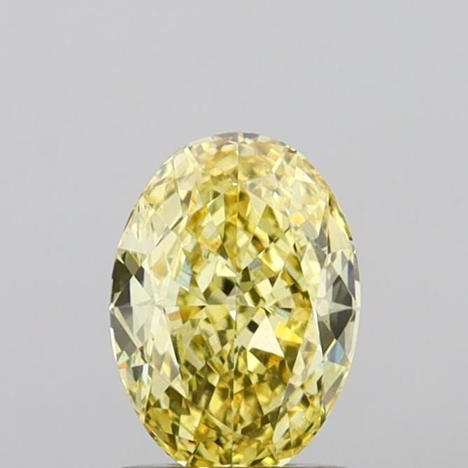 Loose Diamond - OVAL 1.26ct Fancy Intense Yellow VS1: Loose Diamond - OVAL 1.26ct Fancy Intense Yellow VS1 Source: This is a real non-mined Diamond that has been grown in a lab Shape: OVAL Carats: 1.26 Color: Fancy Intense Yellow Certification: IGI
