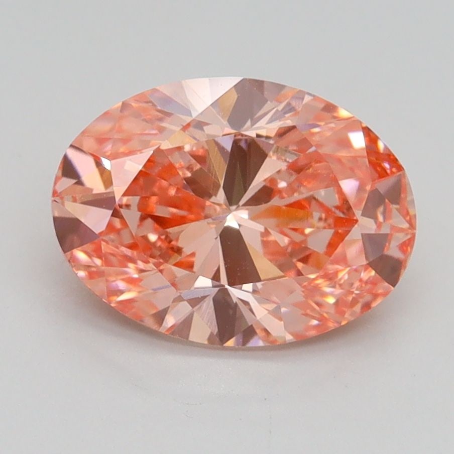 Loose Diamond - OVAL 2.02ct Fancy Vivid Pink VS1: Loose Diamond - OVAL 2.02ct Fancy Vivid Pink VS1 Source: This is a real non-mined Diamond that has been grown in a lab Shape: OVAL Carats: 2.02 Color: Fancy Vivid Pink Certification: IGI Video: