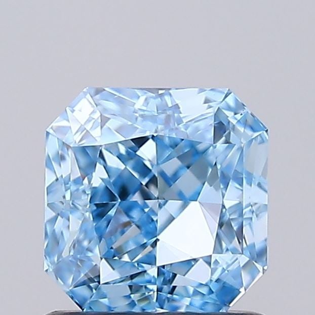 Loose Diamond - SQUARE RADIANT 1.01ct Fancy Vivid Blue VS2 (1 of 1)