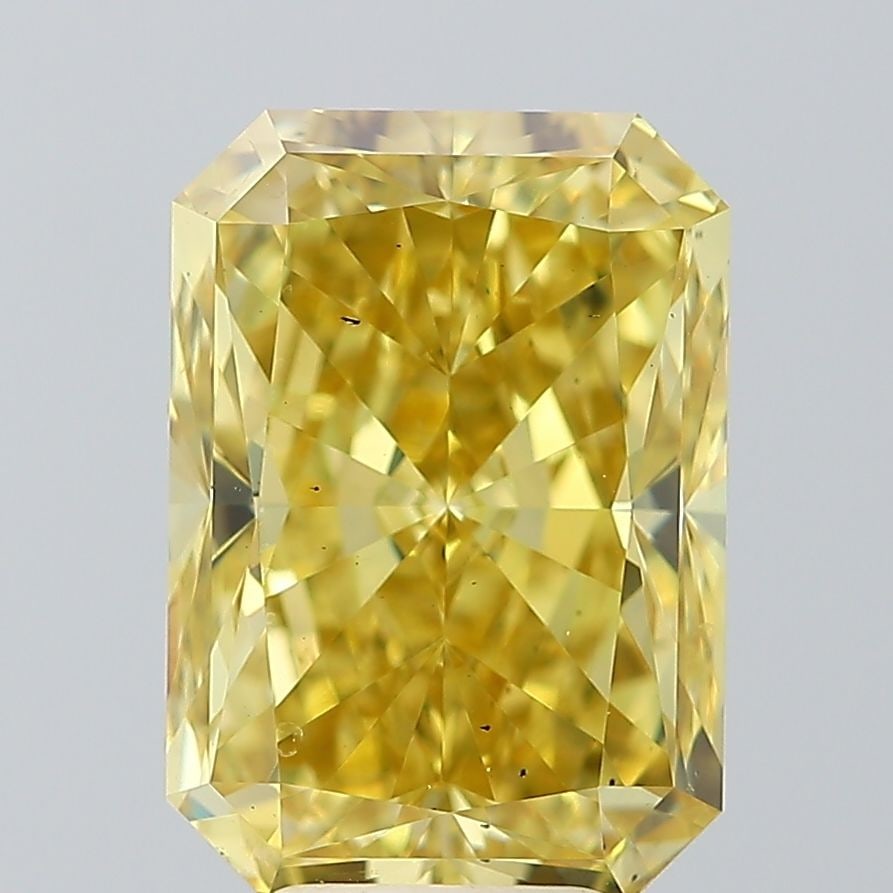 Loose Diamond - RADIANT 6.07ct Fancy Intense Yellow SI1: Loose Diamond - RADIANT 6.07ct Fancy Intense Yellow SI1 Source: This is a real non-mined Diamond that has been grown in a lab Shape: RADIANT Carats: 6.07 Color: Fancy Intense Yellow Certification: IGI