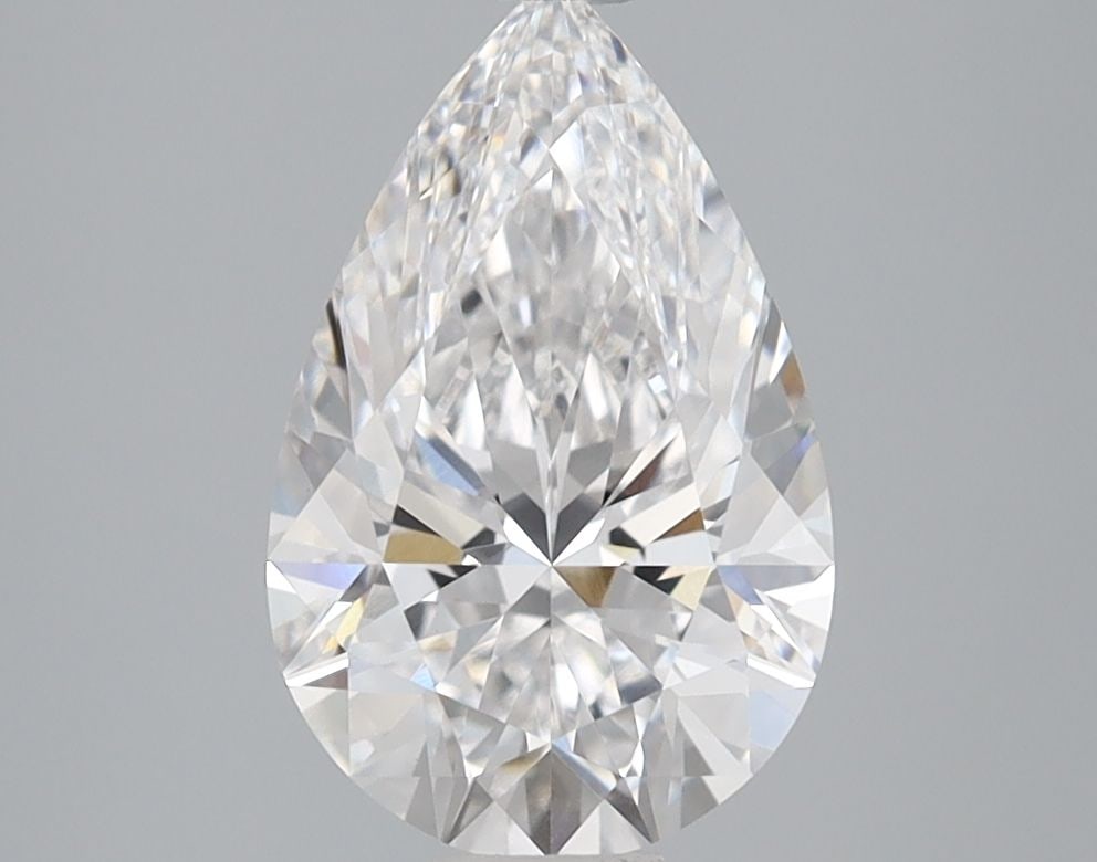 Loose Diamond - PEAR 2.03ct D VVS2: Loose Diamond - PEAR 2.03ct D VVS2 Source: This is a real non-mined Diamond that has been grown in a lab Shape: PEAR Carats: 2.03 Color: D Clarity: VVS2 Certification: IGI Video: Video Link The