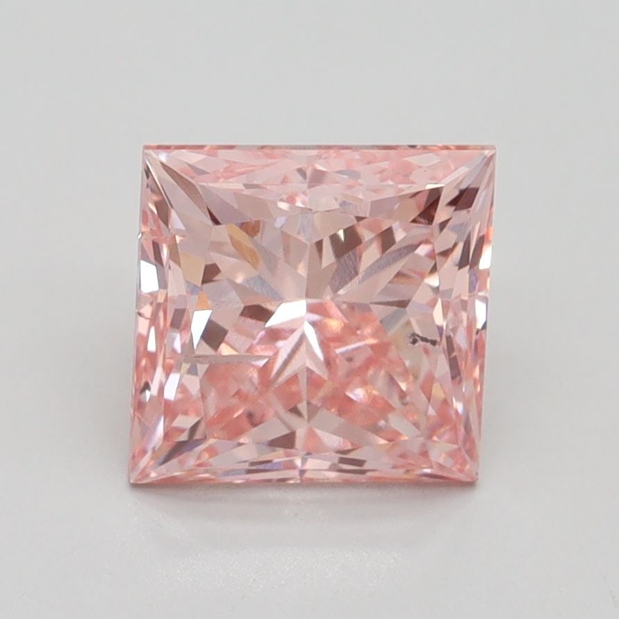 Loose Diamond - PRINCESS 2.01ct Fancy Intense Pink SI2: Loose Diamond - PRINCESS 2.01ct Fancy Intense Pink SI2 Source: This is a real non-mined Diamond that has been grown in a lab Shape: PRINCESS Carats: 2.01 Color: Fancy Intense Pink Certification: IGI