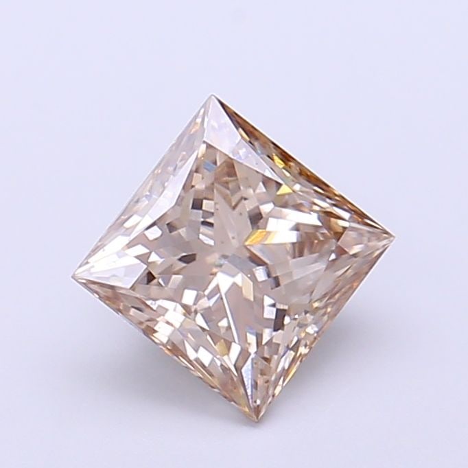 Loose Diamond - PRINCESS 1.29ct Very Light Brown VS1: Loose Diamond - PRINCESS 1.29ct Very Light Brown VS1 Source: This is a real non-mined Diamond that has been grown in a lab Shape: PRINCESS Carats: 1.29 Color: Very Light Brown Certification: IGI