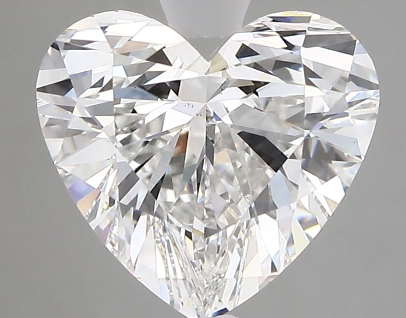 Loose Diamond - HEART 3.13ct F VS1: Loose Diamond - HEART 3.13ct F VS1 Source: This is a real non-mined Diamond that has been grown in a lab Shape: HEART Carats: 3.13 Color: F Clarity: VS1 Certification: GIA Video: