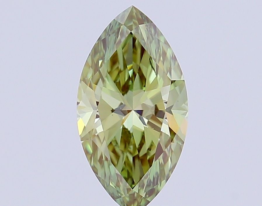 Loose Diamond - MARQUISE 1.04ct Fancy Vivid Green VS1: Loose Diamond - MARQUISE 1.04ct Fancy Vivid Green VS1 Source: This is a real non-mined Diamond that has been grown in a lab Shape: MARQUISE Carats: 1.04 Color: Fancy Vivid Green Certification: IGI Vid