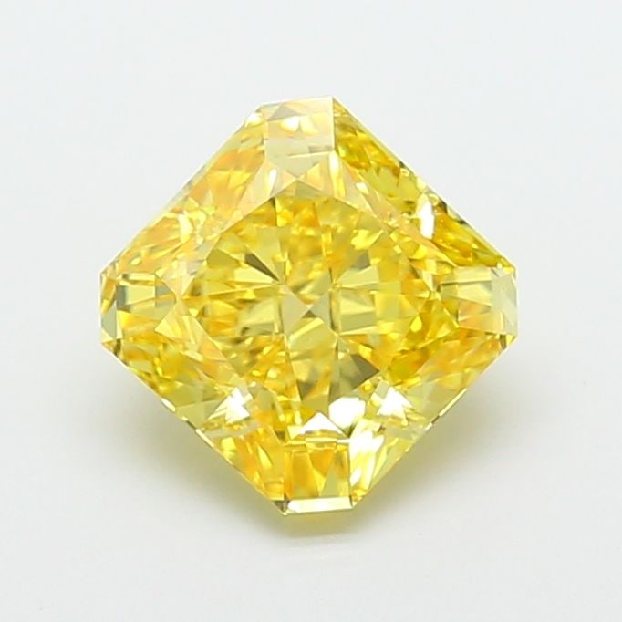 Loose Diamond - SQUARE RADIANT 3.51ct Fancy Vivid Yellow VS2: Loose Diamond - SQUARE RADIANT 3.51ct Fancy Vivid Yellow VS2 Source: This is a real non-mined Diamond that has been grown in a lab Shape: SQUARE RADIANT Carats: 3.51 Color: Fancy Vivid Yellow Certific