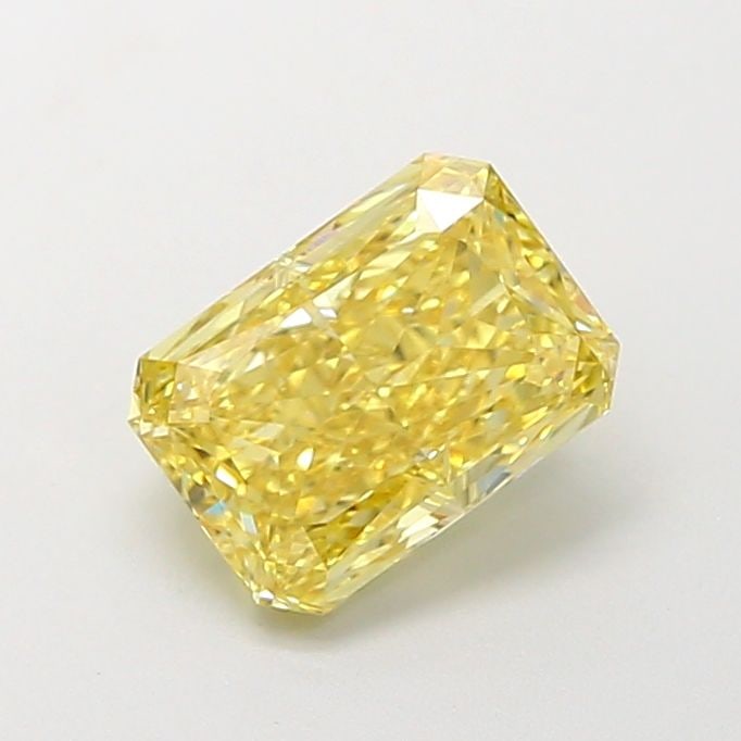 Loose Diamond - RADIANT 1.82ct Fancy Intense Yellow VS1: Loose Diamond - RADIANT 1.82ct Fancy Intense Yellow VS1 Source: This is a real non-mined Diamond that has been grown in a lab Shape: RADIANT Carats: 1.82 Color: Fancy Intense Yellow Certification: IGI