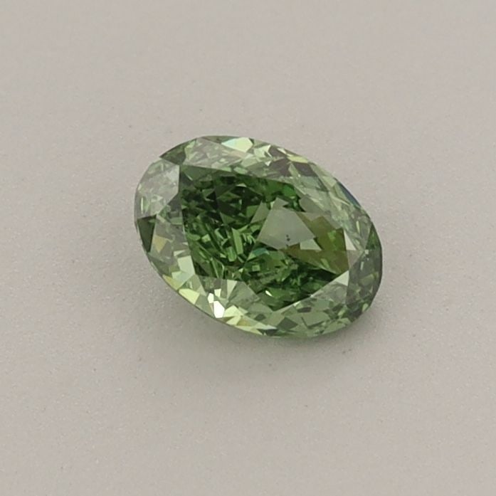 Loose Diamond - OVAL 0.32ct Fancy Vivid Green VS2: Loose Diamond - OVAL 0.32ct Fancy Vivid Green VS2 Source: This is a real non-mined Diamond that has been grown in a lab Shape: OVAL Carats: 0.32 Color: Fancy Vivid Green Certification: IGI Video: