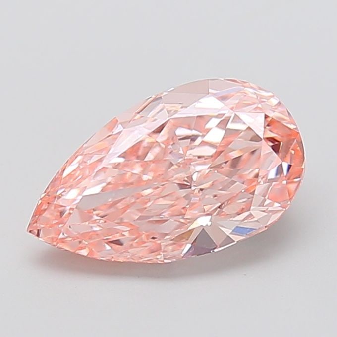 Loose Diamond - PEAR 2.9ct Fancy Vivid Pink VVS2: Loose Diamond - PEAR 2.9ct Fancy Vivid Pink VVS2 Source: This is a real non-mined Diamond that has been grown in a lab Shape: PEAR Carats: 2.9 Color: Fancy Vivid Pink Certification: IGI Video: