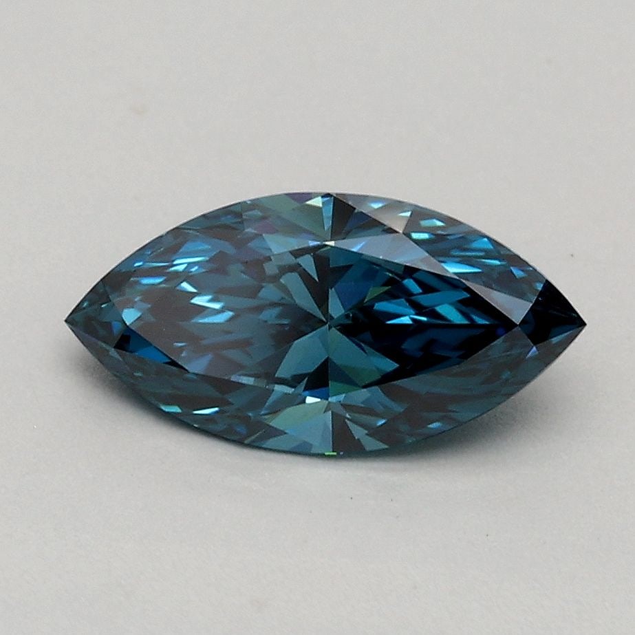 Loose Diamond - MARQUISE 0.7ct Fancy Vivid Blue VS1 (1 of 1)