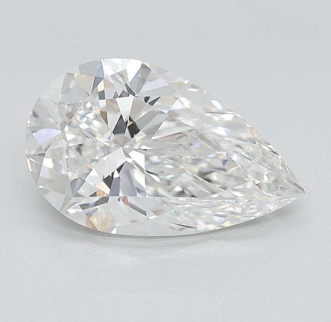 Loose Diamond - PEAR 5.1ct E VVS2: Loose Diamond - PEAR 5.1ct E VVS2 Source: This is a real non-mined Diamond that has been grown in a lab Shape: PEAR Carats: 5.1 Color: E Clarity: VVS2 Certification: IGI Video: Video Link The Diamond