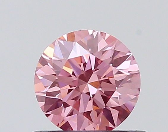 Loose Diamond - ROUND 0.53ct Fancy Dark Reddish Red VVS2: Loose Diamond - ROUND 0.53ct Fancy Dark Reddish Red VVS2 Source: This is a real non-mined Diamond that has been grown in a lab Shape: ROUND Carats: 0.53 Color: Fancy Dark Reddish Red Certification: NO
