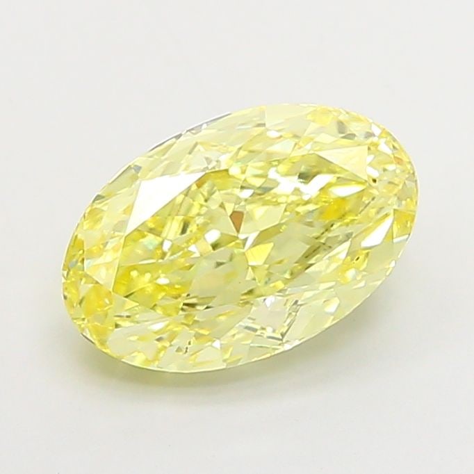 Loose Diamond - OVAL 2.52ct Fancy Yellow VS1: Loose Diamond - OVAL 2.52ct Fancy Yellow VS1 Source: This is a real non-mined Diamond that has been grown in a lab Shape: OVAL Carats: 2.52 Color: Fancy Yellow Certification: IGI Video: