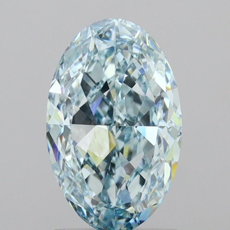 Loose Diamond - OVAL 2.18ct Fancy Intense Green VVS2: Loose Diamond - OVAL 2.18ct Fancy Intense Green VVS2 Source: This is a real non-mined Diamond that has been grown in a lab Shape: OVAL Carats: 2.18 Color: Fancy Intense Green Certification: IGI Video: