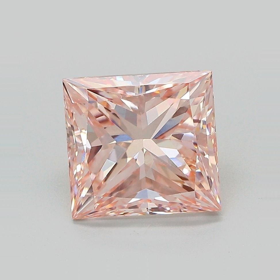 Loose Diamond - PRINCESS 3.51ct Fancy Intense Pink VVS2: Loose Diamond - PRINCESS 3.51ct Fancy Intense Pink VVS2 Source: This is a real non-mined Diamond that has been grown in a lab Shape: PRINCESS Carats: 3.51 Color: Fancy Intense Pink Certification: IGI 