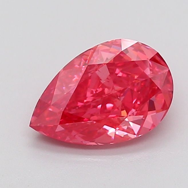 Loose Diamond - PEAR 2.06ct Fancy Vivid Reddish Pink VS1: Loose Diamond - PEAR 2.06ct Fancy Vivid Reddish Pink VS1 Source: This is a real non-mined Diamond that has been grown in a lab Shape: PEAR Carats: 2.06 Color: Fancy Vivid Reddish Pink Certification: I