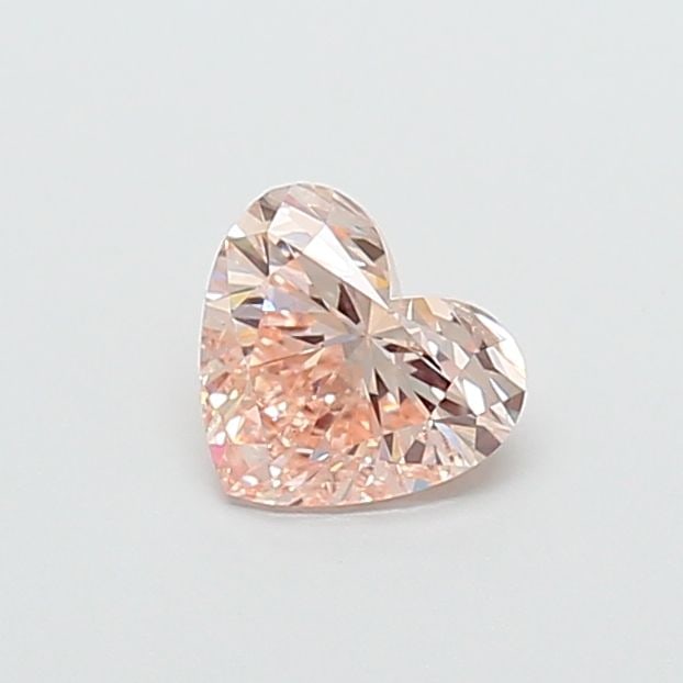 Loose Diamond - HEART 1.09ct Fancy Light Brownish Pink VS1: Loose Diamond - HEART 1.09ct Fancy Light Brownish Pink VS1 Source: This is a real non-mined Diamond that has been grown in a lab Shape: HEART Carats: 1.09 Color: Fancy Light Brownish Pink Certificatio
