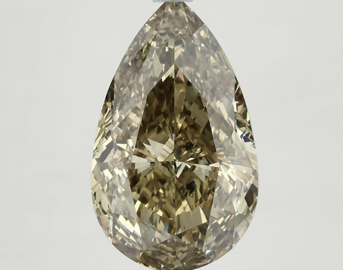Loose Diamond - PEAR 5.22ct Fancy Vivid Yellow VS1: Loose Diamond - PEAR 5.22ct Fancy Vivid Yellow VS1 Source: This is a real non-mined Diamond that has been grown in a lab Shape: PEAR Carats: 5.22 Color: Fancy Vivid Yellow Certification: NONE Video: