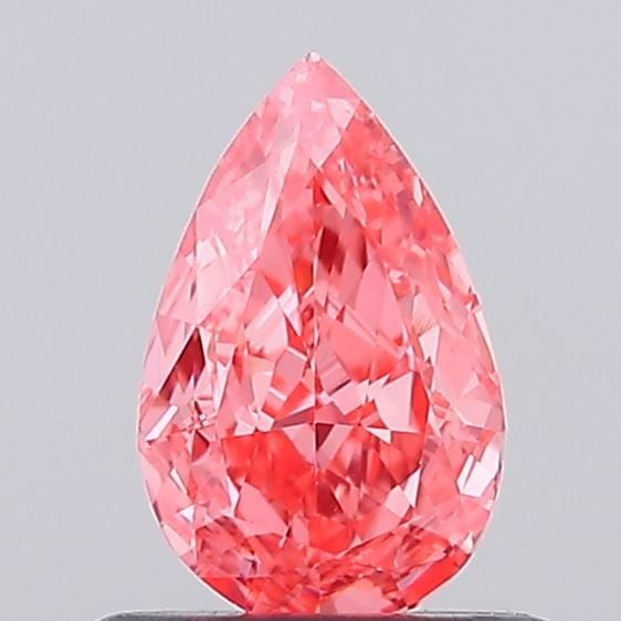 Loose Diamond - PEAR 0.68ct Fancy Vivid Pink VVS2: Loose Diamond - PEAR 0.68ct Fancy Vivid Pink VVS2 Source: This is a real non-mined Diamond that has been grown in a lab Shape: PEAR Carats: 0.68 Color: Fancy Vivid Pink Certification: IGI Video: