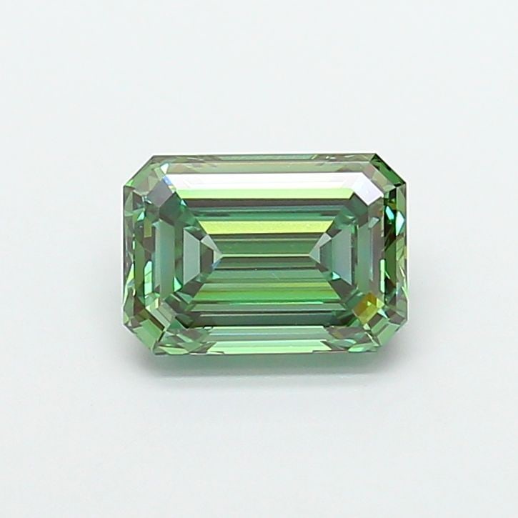 Loose Diamond - EMERALD 3.0ct Fancy Vivid Green VVS2: Loose Diamond - EMERALD 3.0ct Fancy Vivid Green VVS2 Source: This is a real non-mined Diamond that has been grown in a lab Shape: EMERALD Carats: 3.0 Color: Fancy Vivid Green Certification: IGI Video: