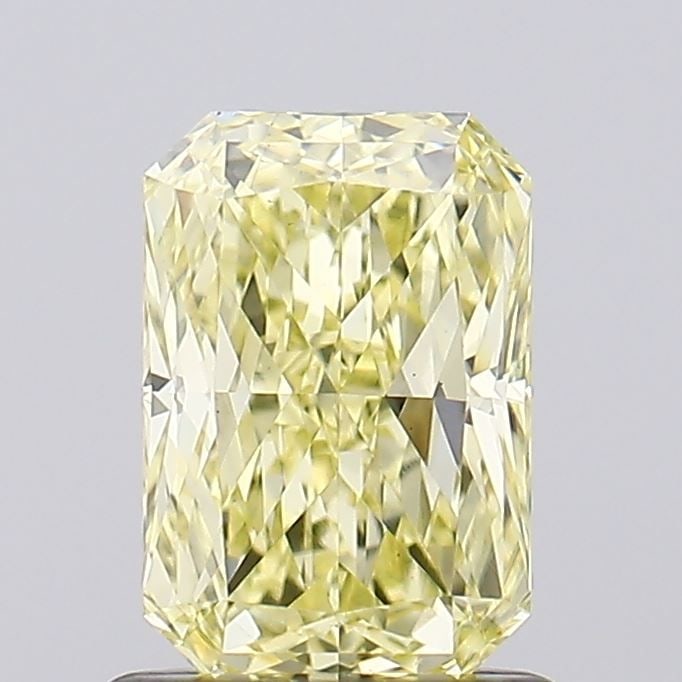 Loose Diamond - RADIANT 1.06ct Fancy Intense Yellow VS1: Loose Diamond - RADIANT 1.06ct Fancy Intense Yellow VS1 Source: This is a real non-mined Diamond that has been grown in a lab Shape: RADIANT Carats: 1.06 Color: Fancy Intense Yellow Certification: IGI