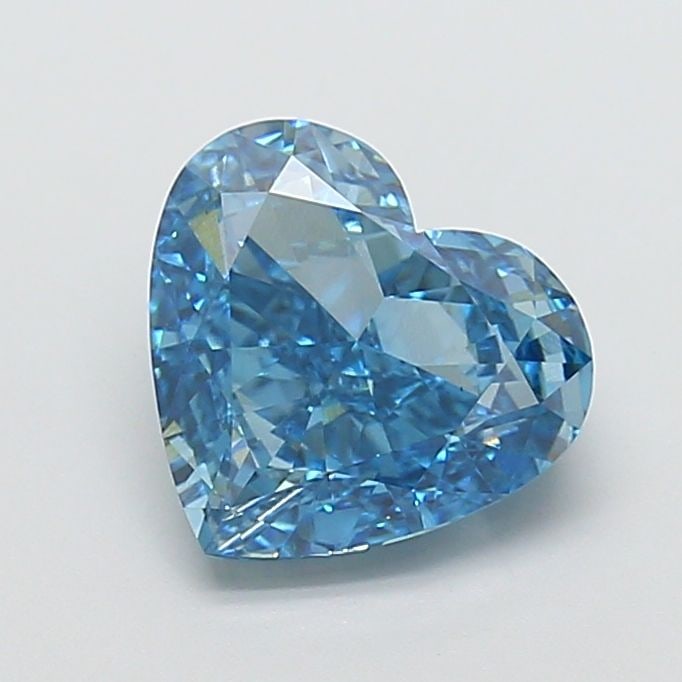 Loose Diamond - HEART 3.76ct Fancy Vivid Blue VS1: Loose Diamond - HEART 3.76ct Fancy Vivid Blue VS1 Source: This is a real non-mined Diamond that has been grown in a lab Shape: HEART Carats: 3.76 Color: Fancy Vivid Blue Certification: IGI Video: