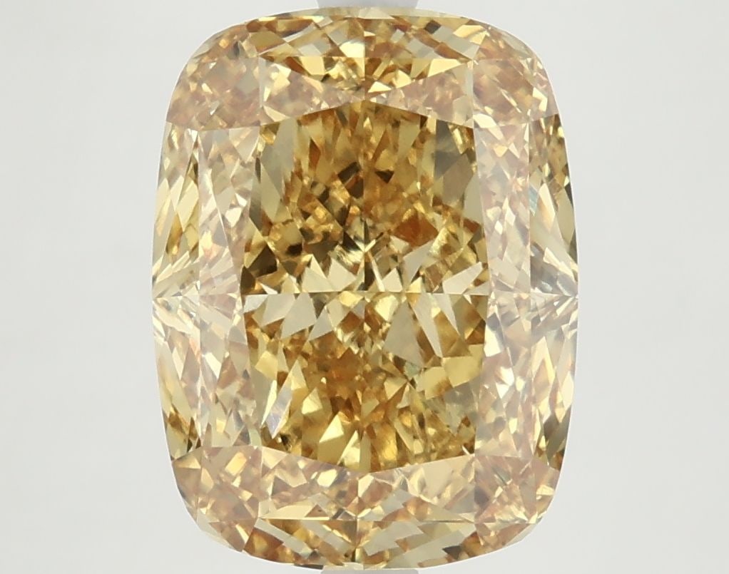 Loose Diamond - CUSHION MODIFIED 6.52ct Fancy Vivid Yellow VS2: Loose Diamond - CUSHION MODIFIED 6.52ct Fancy Vivid Yellow VS2 Source: This is a real non-mined Diamond that has been grown in a lab Shape: CUSHION MODIFIED Carats: 6.52 Color: Fancy Vivid Yellow Cert