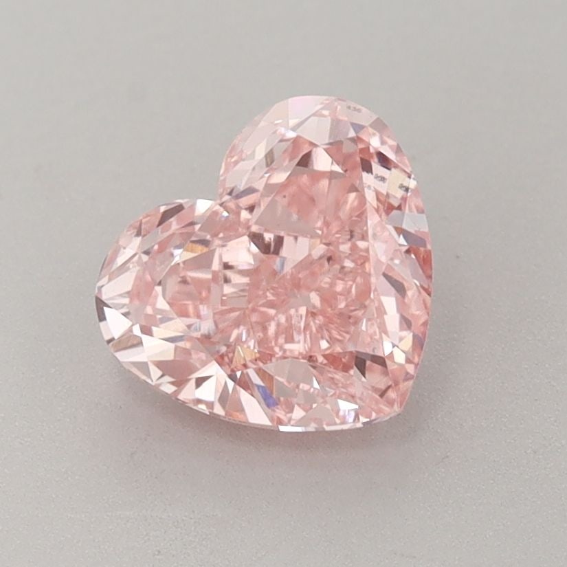 Loose Diamond - HEART 1.42ct Fancy Vivid Pink VS1: Loose Diamond - HEART 1.42ct Fancy Vivid Pink VS1 Source: This is a real non-mined Diamond that has been grown in a lab Shape: HEART Carats: 1.42 Color: Fancy Vivid Pink Certification: IGI Video: