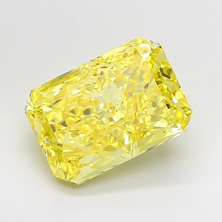 Loose Diamond - RADIANT 3.01ct Fancy Vivid Yellow VS1: Loose Diamond - RADIANT 3.01ct Fancy Vivid Yellow VS1 Source: This is a real non-mined Diamond that has been grown in a lab Shape: RADIANT Carats: 3.01 Color: Fancy Vivid Yellow Certification: IGI Vid