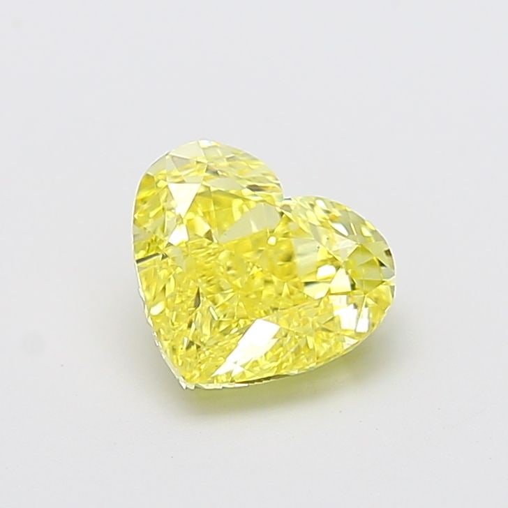 Loose Diamond - HEART 2.04ct Fancy Intense Yellow VS1: Loose Diamond - HEART 2.04ct Fancy Intense Yellow VS1 Source: This is a real non-mined Diamond that has been grown in a lab Shape: HEART Carats: 2.04 Color: Fancy Intense Yellow Certification: IGI Vid