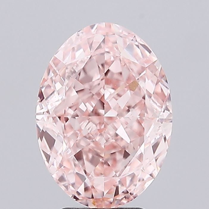 Loose Diamond - OVAL 3.11ct Fancy Vivid Pink VVS2: Loose Diamond - OVAL 3.11ct Fancy Vivid Pink VVS2 Source: This is a real non-mined Diamond that has been grown in a lab Shape: OVAL Carats: 3.11 Color: Fancy Vivid Pink Certification: IGI Video:
