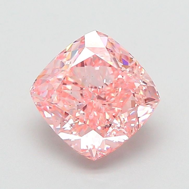 Loose Diamond - CUSHION MODIFIED 2.22ct Fancy Vivid Pink VS2: Loose Diamond - CUSHION MODIFIED 2.22ct Fancy Vivid Pink VS2 Source: This is a real non-mined Diamond that has been grown in a lab Shape: CUSHION MODIFIED Carats: 2.22 Color: Fancy Vivid Pink