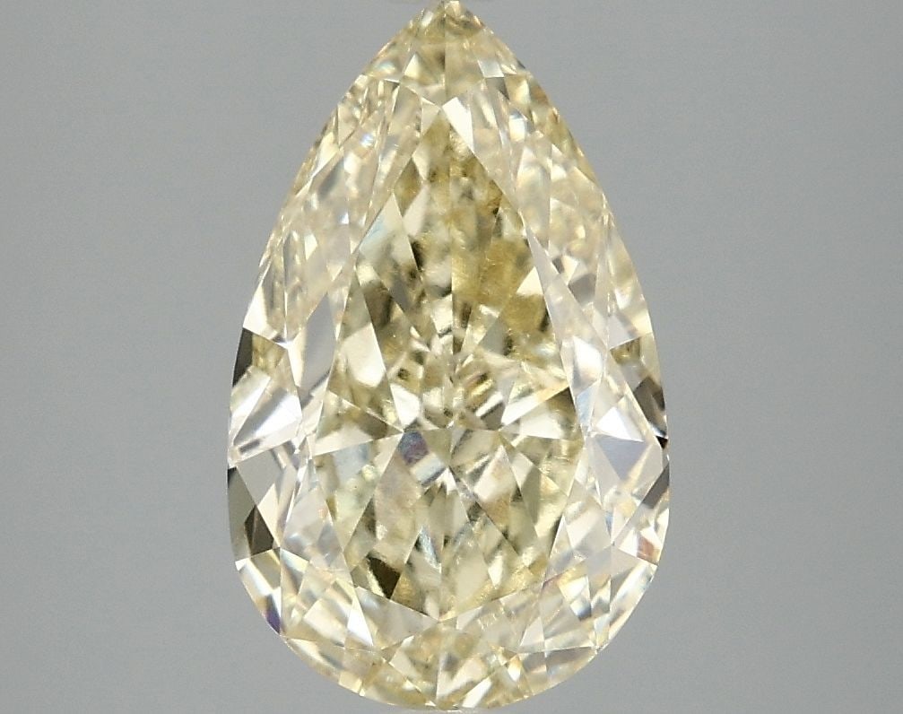 Loose Diamond - PEAR 3.02ct Fancy Yellow VS1: Loose Diamond - PEAR 3.02ct Fancy Yellow VS1 Source: This is a real non-mined Diamond that has been grown in a lab Shape: PEAR Carats: 3.02 Color: Fancy Yellow Certification: IGI Video: