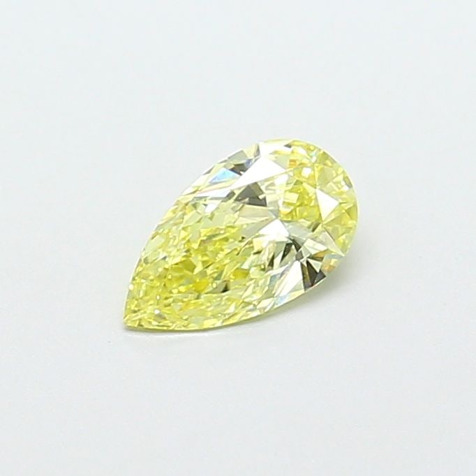 Loose Diamond - PEAR 0.55ct Fancy Yellow VVS2: Loose Diamond - PEAR 0.55ct Fancy Yellow VVS2 Source: This is a real non-mined Diamond that has been grown in a lab Shape: PEAR Carats: 0.55 Color: Fancy Yellow Certification: IGI The Diamond Depot Gu