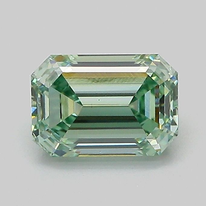 Loose Diamond - EMERALD 1.08ct Fancy Green VS1: Loose Diamond - EMERALD 1.08ct Fancy Green VS1 Source: This is a real non-mined Diamond that has been grown in a lab Shape: EMERALD Carats: 1.08 Color: Fancy Green Certification: IGI Video: Video